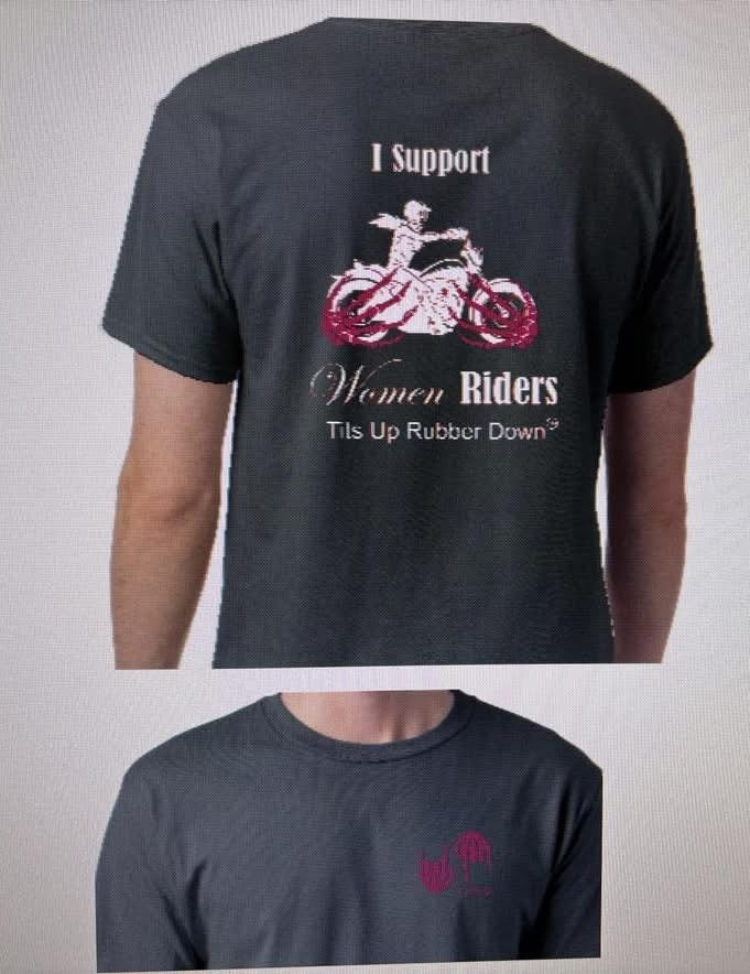 "I Support Women Riders" T Shirt